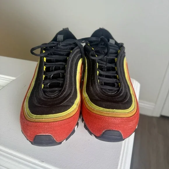 Nike Air Max 97 Hanshin Tigers Mens‎ Size 12 Colorful Ships From USA